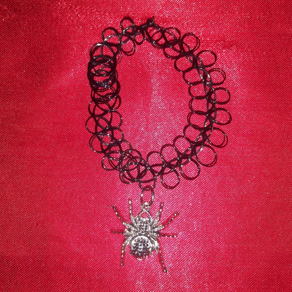 Halloween 🕷🕸 Spider Tattoo style bracelet